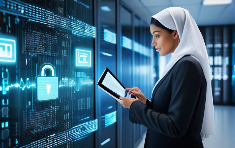 법무사 자격증의 취업 활용 사례 - **Prompt:** A smart and confident young Arab professional, dressed in contemporary business attire, ...