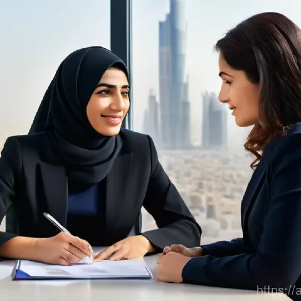 법무사로서 재판 관련 업무 사례 - "A knowledgeable Arab female lawyer in her late 30s, dressed in a professional, modest business suit...